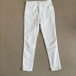 Levi's Classic White Skinny Jeans
